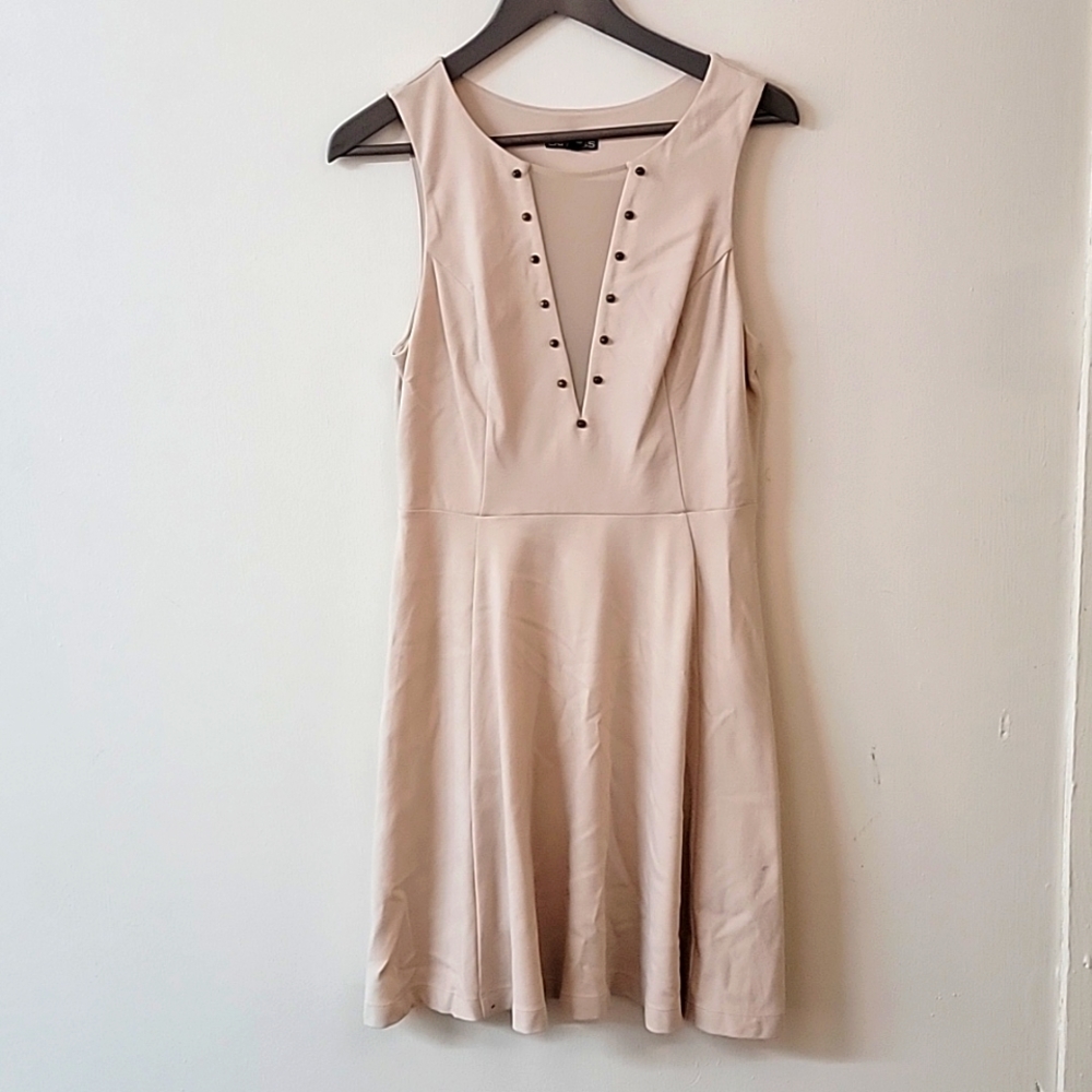 Flare Short Sleeve Dress